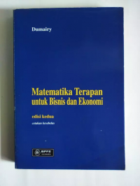 Matematika Terapan Untuk Bisnis Dan Ekonomi