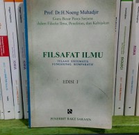 FILSAFAT ILMU: TELAAH SISTEMATIS FUNGSIONAL KOMPARATIF