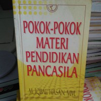 POKOK-POKOK MATERI PENDIDIKAN PANCASILA