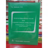 Hukum perkawinan Islam dan Undang undang Perkawinan