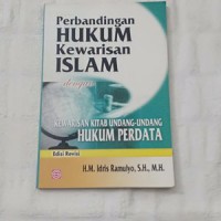 PERBANDINGAN HUKUM KEWARISAN ISLAM DENGAN KEWARISAN KITAB UNDANG-UNDANG HUKUM PERDATA