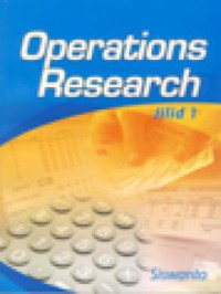 Operations Research: Jilid 1