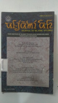 AL-JAMI'AH: Journal Of Islamic Studies: No. 63/VI/1999