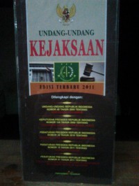 Undang-undang Kejaksaan