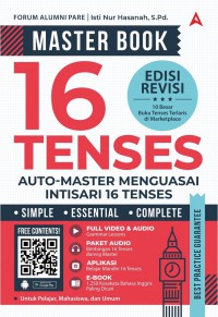 Master Book 16 Tenses Auto-Master Menguasai Intisari 16 Tenses