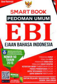 Smart Book Pedoman Umum EBI Ejaan Bahasa Indonesia