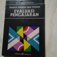 Prinsip--prinsip dan teknik evaluasi pengajaran