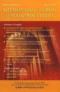 International Journal Of Pesantren Studies Volume 3, Number 1