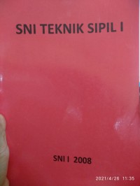 SNI TEKNIK SIPIL 1