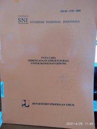 Tata Cara Perencanaan Struktur Baja Untuk Bangunan Gedung