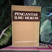 Pengantar Ilmu Hukum