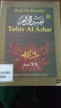 TAFSIR AL-AZHAR JUZU' XX