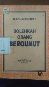 BOLEHKAH ORANG BERQUNUT