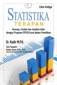 Statistik Terapan: Konsep, Contoh dan Analisis Data dengan Program SPSS/Lisrel dalam Penelitian edisi 3 cetakan 4