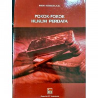 Pokok-pokok Hukum Perdata