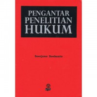 PENGANTAR PENELITIAN HUKUM