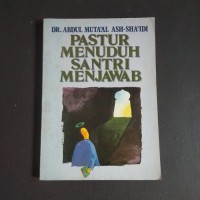 Pastur Menuduh Santri Menjawab