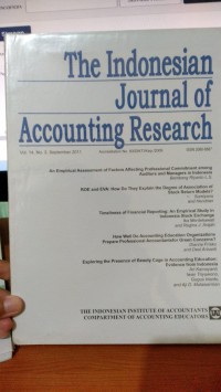 The Indonesian Journal of Accounting Research, Vol. 14 No. 3