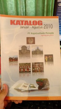 Katalog Januari - Agustus 2010 PT RajaGrafindo Persada