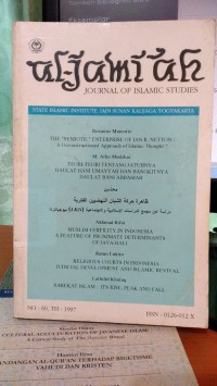 Al-Jami'ah : Journal Of Islamic Studies