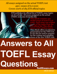 Ebook: Answers to All TOEFL Essay Questions