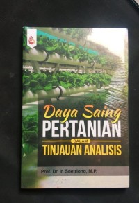 Daya Saing Pertanian dalam Tinjauan Analisis
