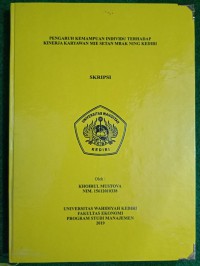 Pengaruh Kemampuan Individu Terhadap Kinerja Karyawan Mie Setan Mbak Ning Kediri