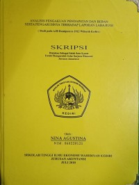 Analisis Pengakuan Pendapatan Dan Beban Serta Pengaruhnya Terhadap Laporan Laba Rugi