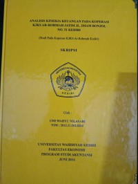 Analisis Kinerja Keuangan Pada Koperasi KJKS Ar-Rohmah