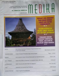 Medika : Penyakit Asal Makanan Pada Orang Berusia Lanjut Dan Faktor Pendukungnya