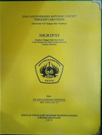 Evaluasi Penerapan Matching Concept Terhadap Laba Usaha